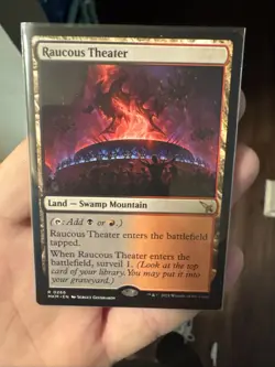 Mtg RAUCOUS THEATER NM MKM 0266 -Argo- - Image 1