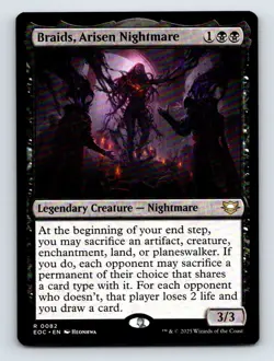 Braids, Arisen Nightmare R Commander: Edge of Eternities 82 NM - Image 1