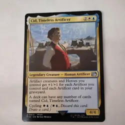 Cid, Timeless Artificer (0413) Final Fantasy Regular Card MTG - Image 1