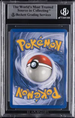 2003 POKEMON SKYRIDGE #141 UNDERGROUND LAKE-REVERSE FOIL BGS 9 - Image 2