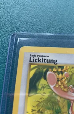 1999 Pokemon Jungle 1st Edition #38 Lickitung Non Holo LP - Image 3