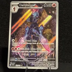 Pokemon TCG Ceruledge Illustration Surging Sparks 197/191 - Image 1