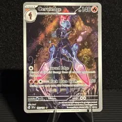 Pokemon TCG Ceruledge Illustration Surging Sparks 197/191 - Image 2