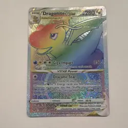 Dragonite VSTAR 081/078 Pokemon GO Secret Rare Holo 280 HP ENG - Image 1