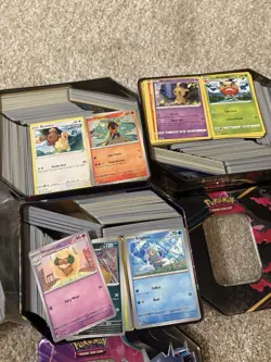 Pokemon Bulk Card Lot 3000 Commons Only - Image 1