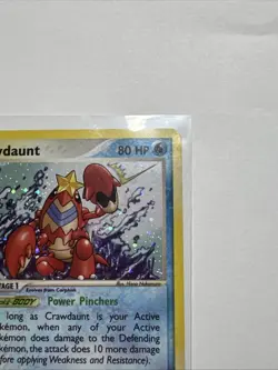Crawdaunt 3/97 Dragon Set Reverse Holo Rare LP Pokemon TCG card - Image 3