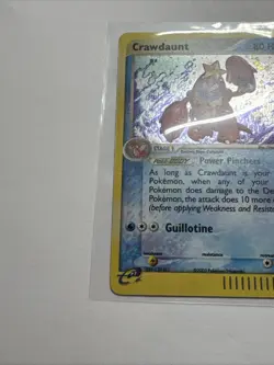 Crawdaunt 3/97 Dragon Set Reverse Holo Rare LP Pokemon TCG card - Image 5
