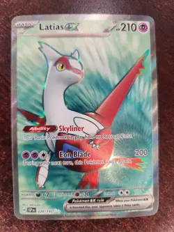 Latias EX Surging Sparks Full Art Pokemon Card WOTC NM - Image 1