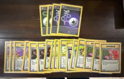 Pokemon 1st Edition Team Rocket Trainer/Energy 21 Card Lot - LP/NM - Image 1