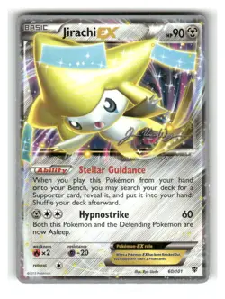 Jirachi EX (Jacob Van Wagner) 60/101 World Championship Decks Pokemon LP - Image 1