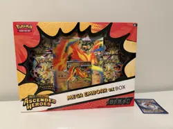 Pokemon TCG Mega Evolution - Ascended Heroes Mega Emboar ex Box New/Sealed - Image 1