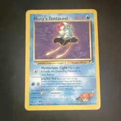 Wizards of the Coast Pokemon TCG Misty's Tentacool 32/132 Gym Heroes Regular - Image 1