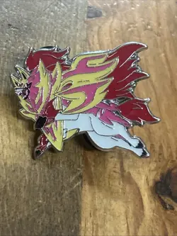 Shiny Zamazenta Pin from Crown Zenith | 2023 Official Pokemon Collector's Pin - Image 1