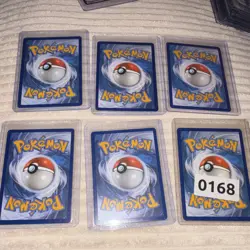 Pokemon TCG V holo/full art 6-card lot - Glaceon Victini Mimikyu Umbreon - Image 2
