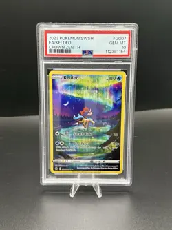 Keldeo Crown Zenith Galarian Gallery Holo Rare Card GG07/GG70 PSA 10 - Image 1