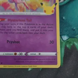 Pokemon Mew 011/025 Celebrations 25th Anniversary Holo Rare Eng 2021 60 HP Basic - Image 4