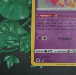 Pokemon Mew 011/025 Celebrations 25th Anniversary Holo Rare Eng 2021 60 HP Basic - Image 5