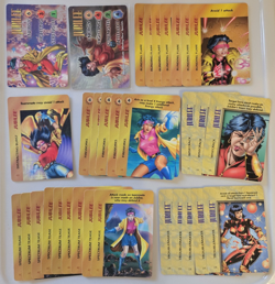 Vintage Marvel Overpower CCG Large Jubilee Set 2 Hero + 6 Specials 32 Cards! - Image 1