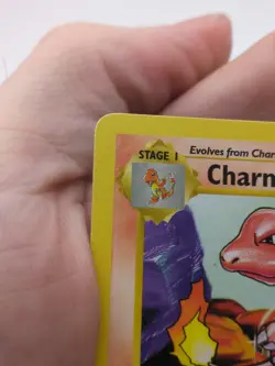 CHARMELEON 1ST EDITION SHADOWLESS Pokemon Non Holo Base Set 24/102 English WOTC - Image 2