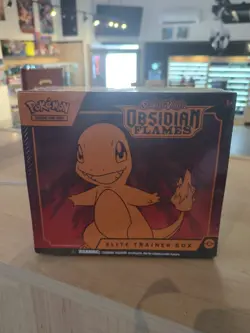 Pokemon TCG Scarlet & Violet Obsidian Flames Elite Trainer Box English - Image 1