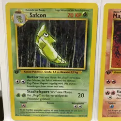 Pokemon Cards German First Edition Base Set 5 Card Lot - Image 4