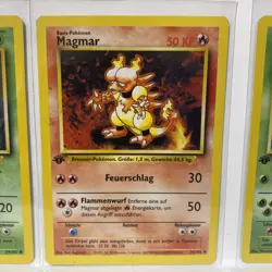 Pokemon Cards German First Edition Base Set 5 Card Lot - Image 5