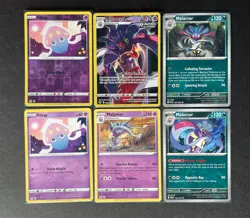 Malamar Full Art Trainer (+3 Common)+Inkay (x2/1 RevHOLO) 6-card Pokemon lot-PWE - Image 1