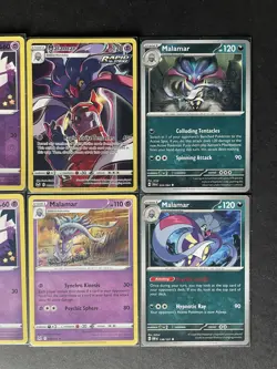Malamar Full Art Trainer (+3 Common)+Inkay (x2/1 RevHOLO) 6-card Pokemon lot-PWE - Image 4