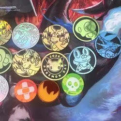 Lot of 16x Official Pokemon TCG Coins - Image 4