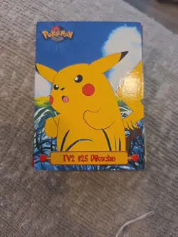 PIKACHU 1999 Topps TV Animation Series 1 |Character Cards #TV2 | #25 Near Mint - Image 1