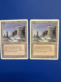 Lot Of 2 Magic the Gathering Plateau DUAL LAND!!!! - Image 1