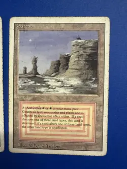 Lot Of 2 Magic the Gathering Plateau DUAL LAND!!!! - Image 3