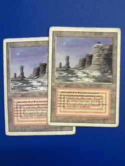 Lot Of 2 Magic the Gathering Plateau DUAL LAND!!!! - Image 5