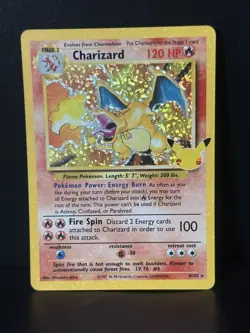 2021 POKEMON SWSH CELEBRATIONS CLASSIC COLLECTION #4/102 CHARIZARD HOLO RARE - Image 1