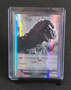 Godzilla Card Game Godzilla, King of the Monsters EBP01-075 SR Foil - Image 1