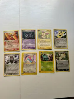 Pokemon TCG 8 Card Lot Blaziken Haunter Plusle Pichu Registeel Porygon - Image 1