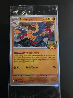 Pokemon Archeops Field Museum Exclusive Promotional Card - new, In Hand - Image 1