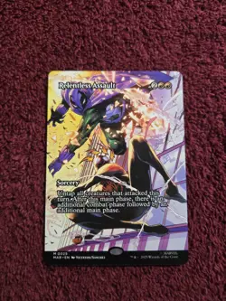 Relentless Assult 0025 Regular Borderless Marvels Spider-Man - Image 1
