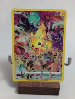 Pikachu (Secret) 160/159 SWSH: Crown Zenith Holo Pokemon Card NM - Image 1