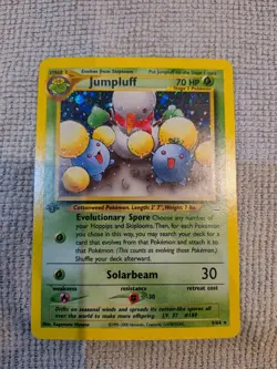 Jumpluff - 9/64 - 1st Edition Holo Rare Neo Revelation - Pokemon Card - LP - Image 1