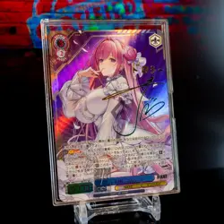 Dorothy Waifu Card Nikke:Goddess of Victory Flash Rainbow Holo Foil Signed SEC - Image 2