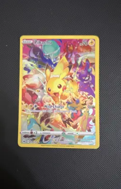 🔥 Pikachu Secret Rare 160/159 Crown Zenith Holo Pokemon Card LP 🔥 - Image 1