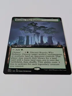 Boseiju, Who Endures (Extended Art) 501 Kamigawa: Neon Dynasty Normal NM - Image 3