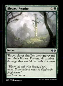 Blessed Respite 150 Uncommon Modern Horizons 2 Magic: The Gathering Near Mint - Image 1