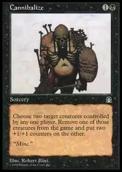 Magic the Gathering MTG Cannibalize (53) Stronghold Black Played BULK DISCOUNT! - Image 1