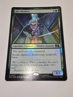 Hit-Monkey Commander: Marvel Super Heroes Foil - Image 1
