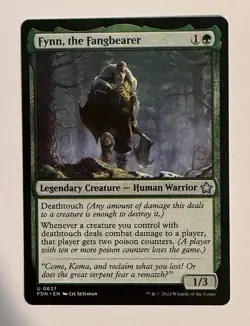 Fynn, the Fangbearer 0637 | Magic the Gathering | Foundations | Uncommon | NM - Image 1