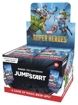 Magic the Gathering MtG Marvel Super Heroes JUMPSTART Booster Box [24 Packs] - Image 1