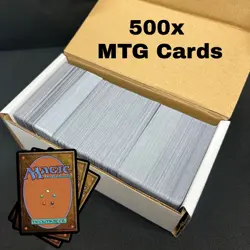 MTG Magic the Gathering Bulk Lot of 500 Uncommons-Commons No Lands/Foils NM - LP - Image 1