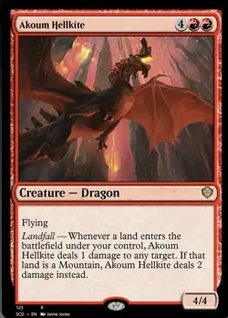 Akoum Hellkite - Near Mint, English - Image 1